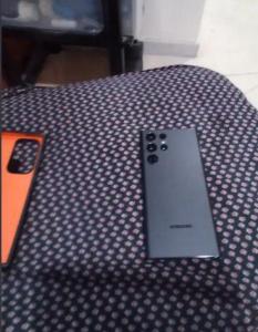 Used S22 ultra with case in warranty.