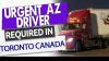Az driver, Manual truck, 4am start, $23/hour URGENT