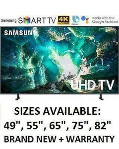 SAMSUNG new RU8000 Premium UHD TV sale for FEBRUARY CLEARANCE!!