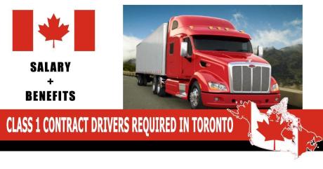 CLASS 1 CONTRACT DRIVERS REQUIRED IN TORONTO