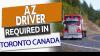 AZ DRIVER NEEDED