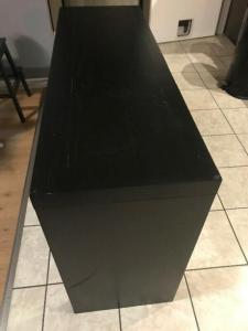 Table with pull out drawer