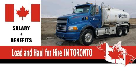 Water Truck Driver Needed IN TORONTO