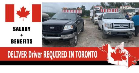 DELIVER Driver REQUIRED IN TORONTO