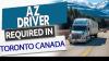 Looking for AZ DRIVER for manual truck