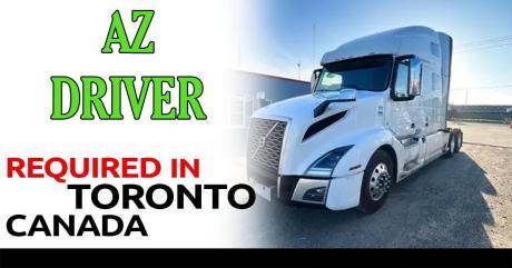 Az driver Toronto Montreal .60/m