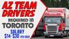 AZ TEAM DRIVERS REQUIRED IN TORONTO