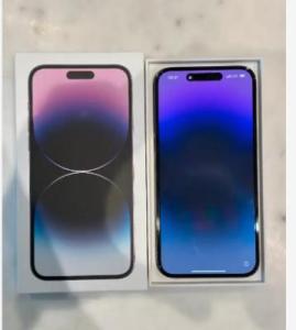 Phone 14 Pro Max 256gb, Purple, Unlocked, Pristine