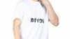 Wear a white t-shirt to start your daily outfit