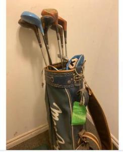 Vintage golf clubs