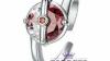 Deluxe Pokemon Pokeball .925 silver crystal engagement ring