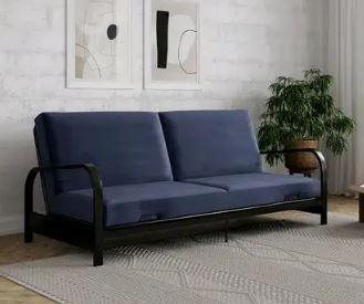 NEW Futon Sofa Bed, Blue - in BOX!
