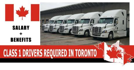 CLASS 1 DRIVERS REQUIRED IN TORONTO