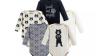 NEW 9 month (9-12) bodysuits - Uni***, Cotton (Yoga Sprouts)