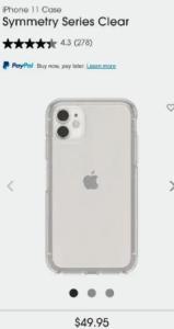 IPhone 11 Pro Max Otterbox Case - stardust