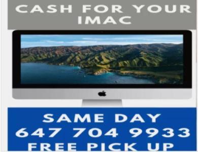 SELL US YOUR IMAC - SELL TODAY IN THE GTA!