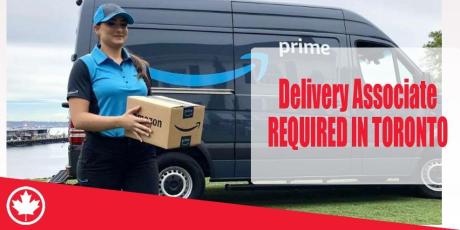 Delivery Associate REQUIRED IN TORONTO