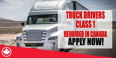TRUCK DRIVERS CLASS 1 REQUIRED IN TORONTO