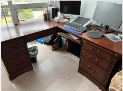 Solid Wood Desk