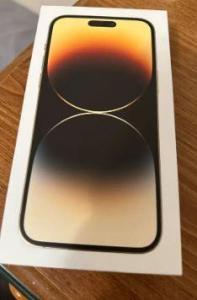 New iPhone 14 Pro Max 256GB Gold