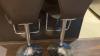 Leather bar stools
