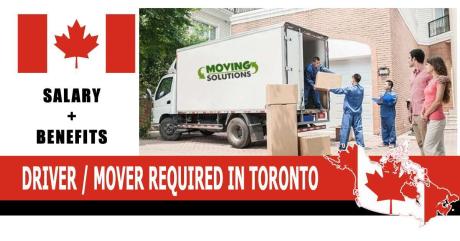 DRIVER-MOVER REQUIRED IN TORONTO