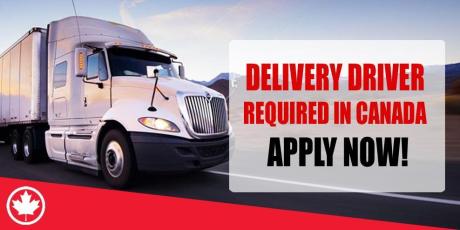 DELIVERY DRIVER REQUIRED IN CANADA