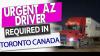 Az driver City work Manual truck afternoon shift