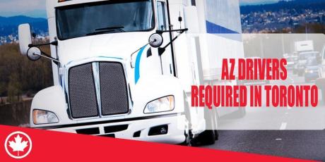 AZ DRIVERS REQUIRED IN TORONTO