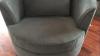 Cozy Urban Barn Nesting Chair with soft sueded fabric