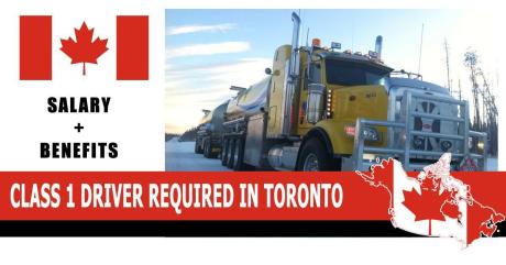 CLASS 1 DRIVER REQUIRED IN TORONTO