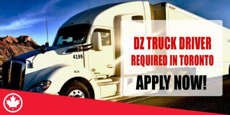 DZ TRUCK DRIVER REQUIRED IN TORONTO