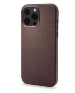 Decoded MagSafe Leather Back Cover for iPhone 13 Pro Max - Brown