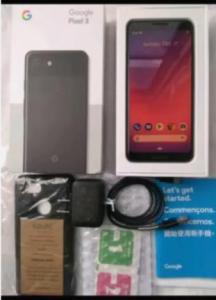 Google Pixel 3,G013A, 64Gb,4GB, Octa Core, Just Black,Unlocked
