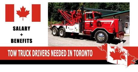 TOW TRUCK DRIVERS NEEDED IN TORONTO