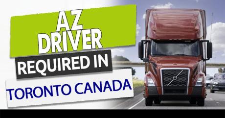 Looking for Experience AZ Drivers Brampton to Vancouver
