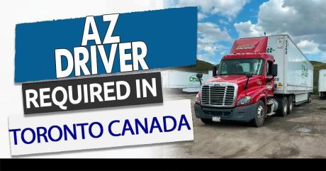 AZ drivers needed for dedicated switch run from Toronto Calgary