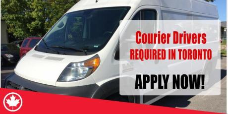 Courier Drivers REQUIRED IN TORONTO