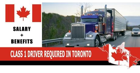 CLASS 1 DRIVER REQUIRED IN TORONTO