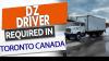 DZ DRIVER NEEDED. $1000 A WEEK.