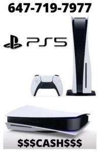 Wanted: Buying all PS5 Disc Consoles for Cash! 647-719-7977