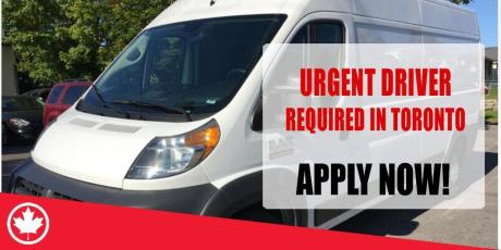 URGENT DRIVER REQUIRED IN TORONTO