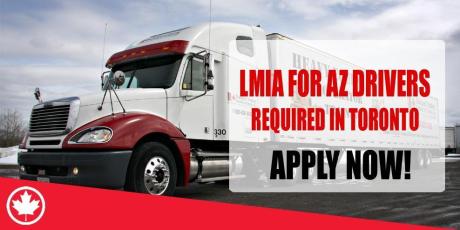 LMIA FOR AZ DRIVERS REQUIRED IN TORONTO