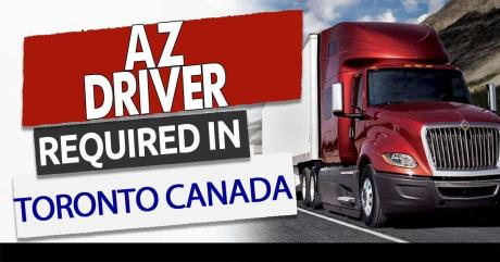 Looking for a AZ DRIVER FOR ONTARIO WIDE