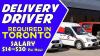 DELIVERY DRIVER REQUIRED IN TORONTO