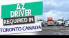 Looking For AZ driver for container work