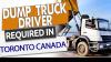 Dump truck driver