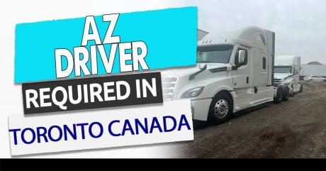 AZ driver Toronto to Montreal Run