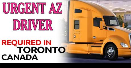 Hiring AZ Drivers Montreal Quebec Runs 44c/mile+HST