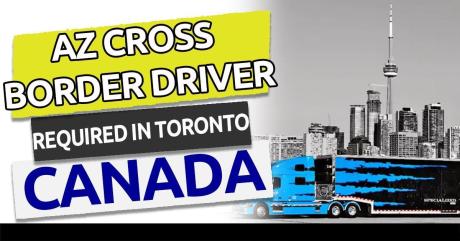 AZ CROSS BORDER DRIVER FOR ENCLOSED VEHICLE TRANSPORT COMPANY